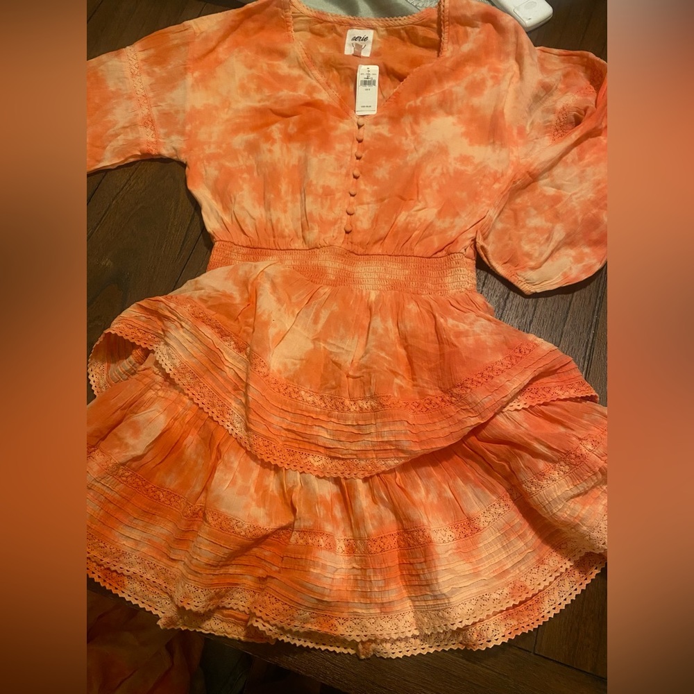 Aerie Ruffle mini dress size small and medium. NWT